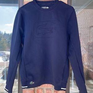UNISEX NAVY LACOSTE SWEATSHIRT